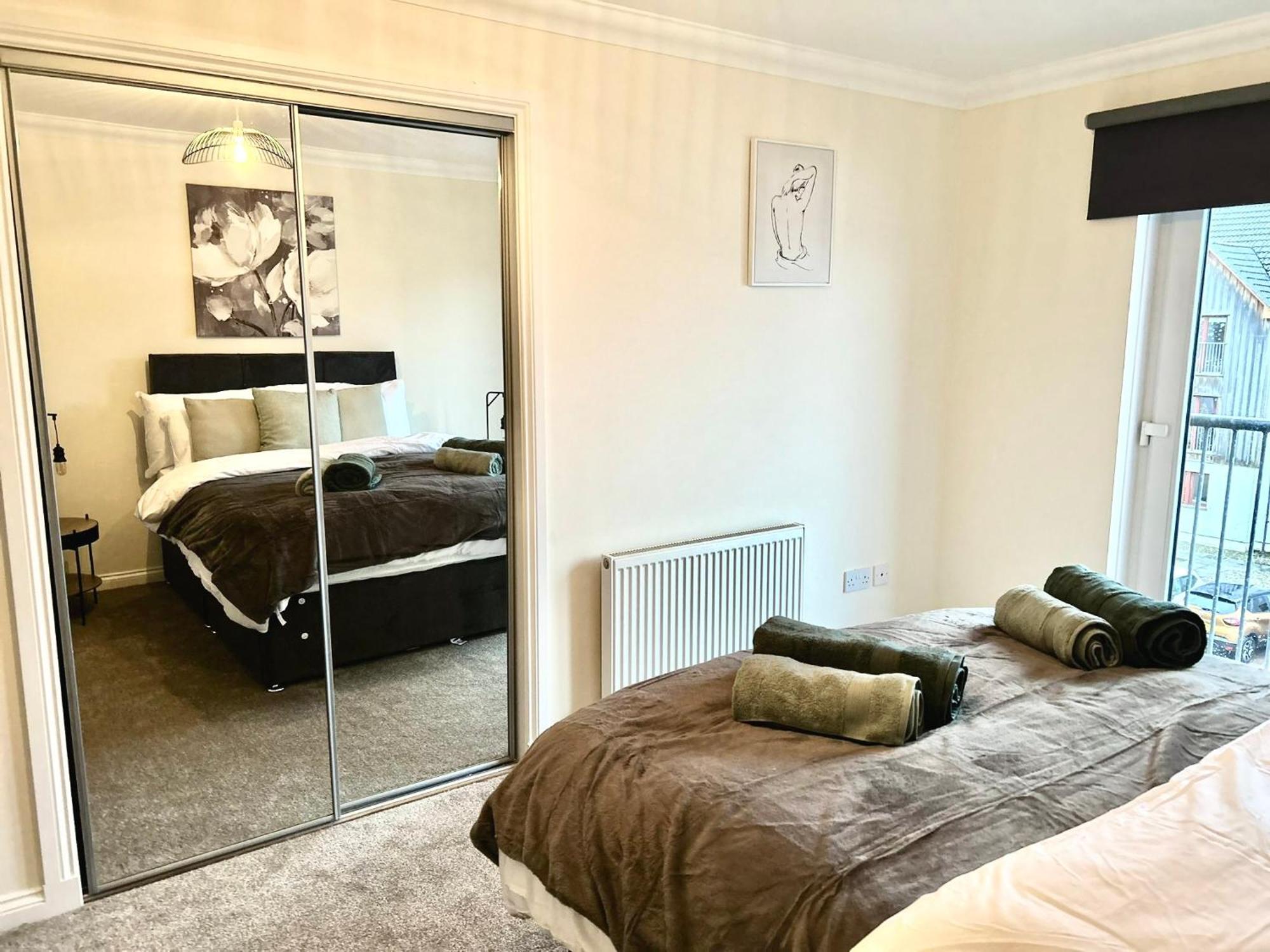 Central Cosy Riverview Apartment 2 Bed, 2 Bath, Free Parking / Wifi Ίνβερνες Εξωτερικό φωτογραφία